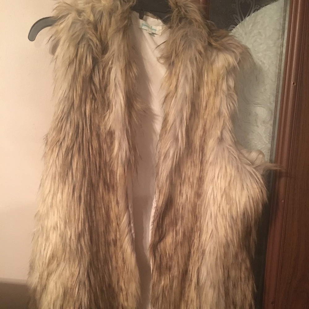 Grace & Lace Fur Vest